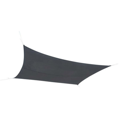 Voile d'ombrage 3x2 m anthracite (1/4)
