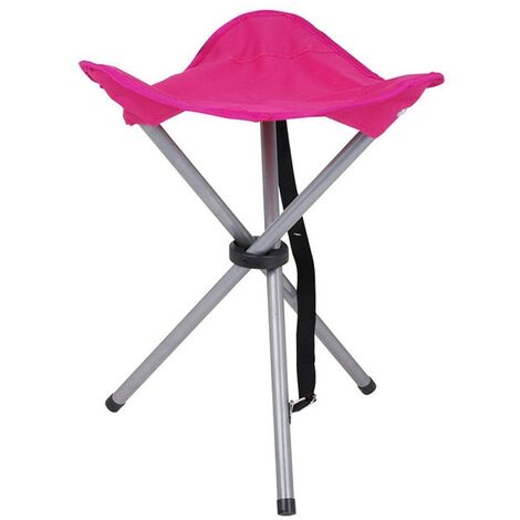 Tabouret pliable Oxford fuchsia (1/3)