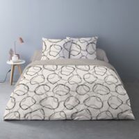 Housse de couette 200x200 Roanne + 2 taies