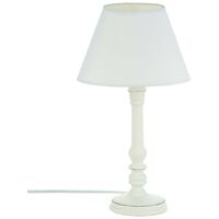 Lampe à poser Leo blanc