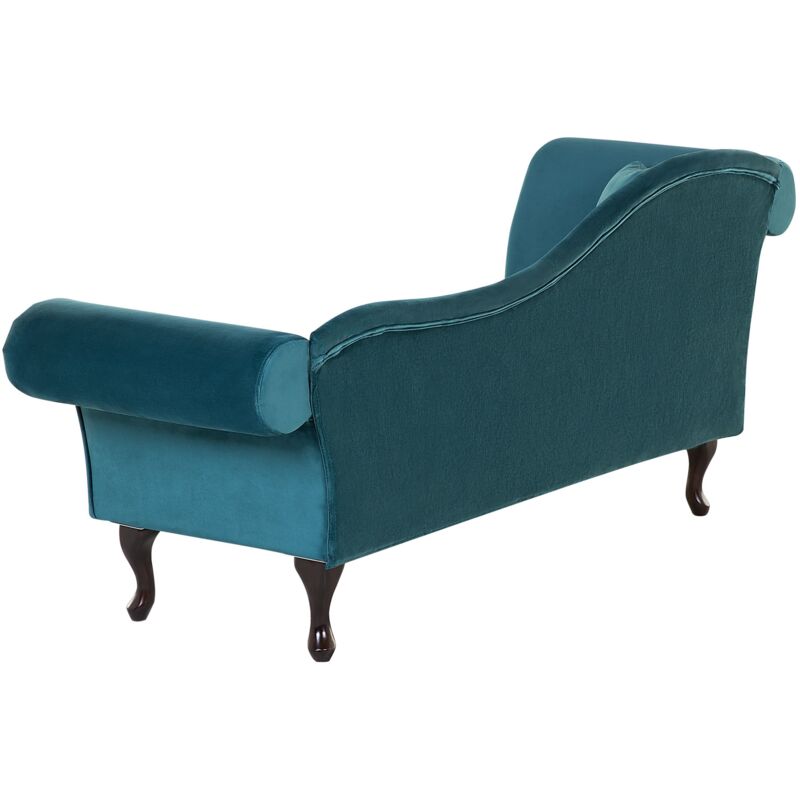 Fauteuil CHESTERFIELD Cuir PU Marron Doré