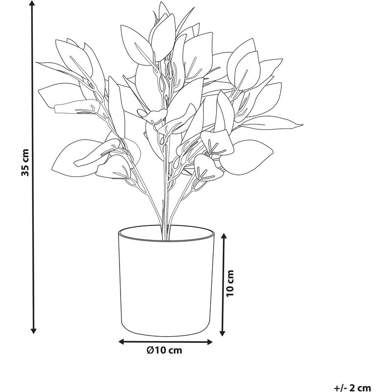 Plante artificielle en pot 35 cm TRADESCANTIA 