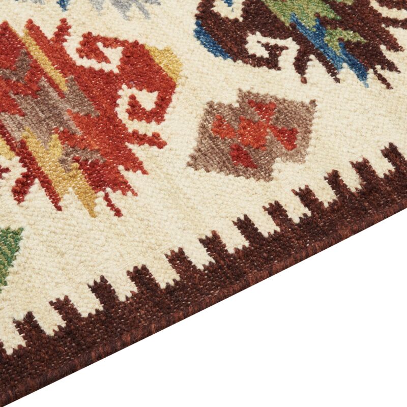 Tapis kilim en laine multicolore 200 x 300 cm KAGHSI