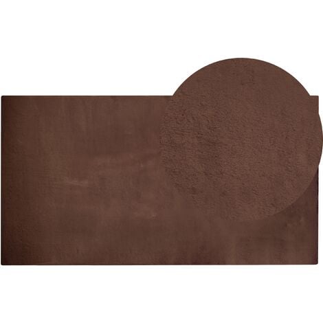 Fausse Fourrure Moelleux Tapis Gradient Décoratif Tapis De Sol pour Chambre  Salon Salle À Manger (Gris Clair, 60×160cm) A4