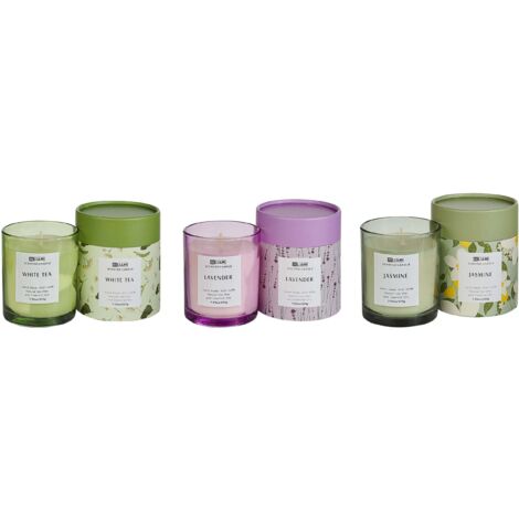 Bougie Parfumée 3 Mèches 34oz (960ml) - Cire De Soja, Parfum Île Cocotier, Design Scandinave