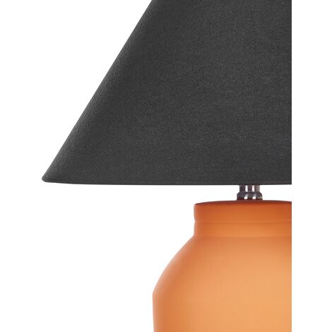 Lampe à poser en céramique orange FABILOS 