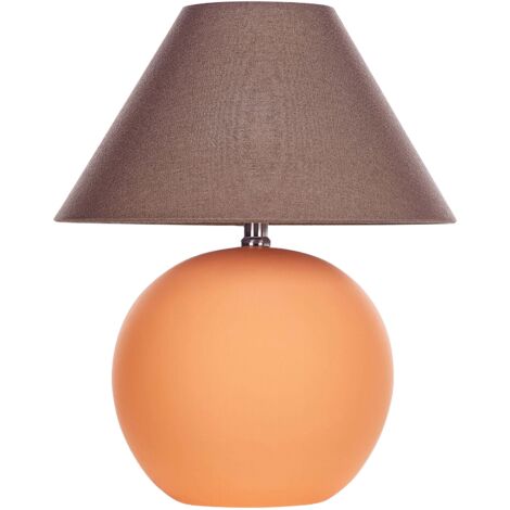 Mengjay Lampe De Table Élégant Rustique Lampes à Poser Avec Céramique