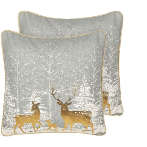 Housse de Couette de Noël Bonhomme de Neige Dessin Animé - Parure de