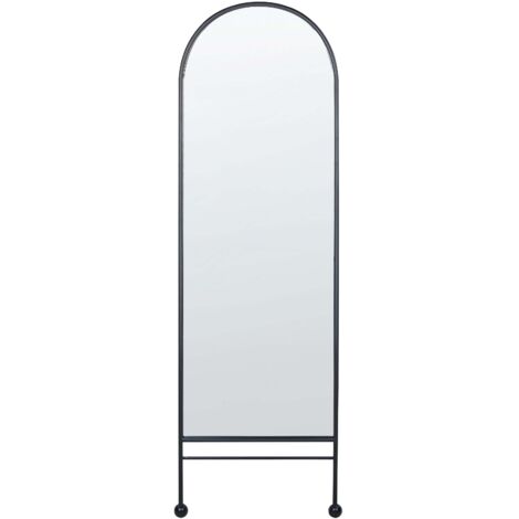 Generic Miroir ovale Noir 56X44CM cadre bois à prix pas cher | Maroc