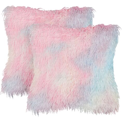 Lot de 2 coussins décoratifs doux et moelleux en forme de cœur pour lit, canapé, chambre à coucher, salon, décoration esthétique (noir, 40,6 x 35 cm