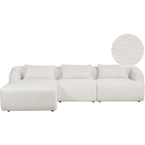 Canapé Angle droite Design Minimaliste Moderne 3 Places avec Coussins 3