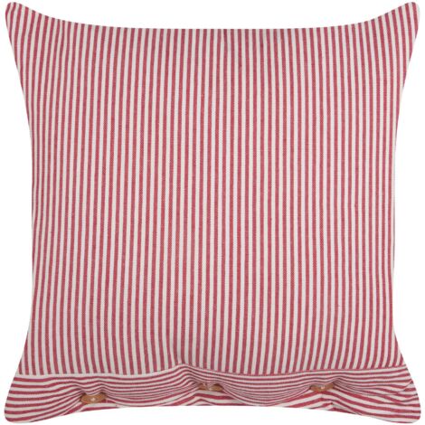 Lot de 2 coussins décoratifs de jardin rayés 45x45cm - Defora Home