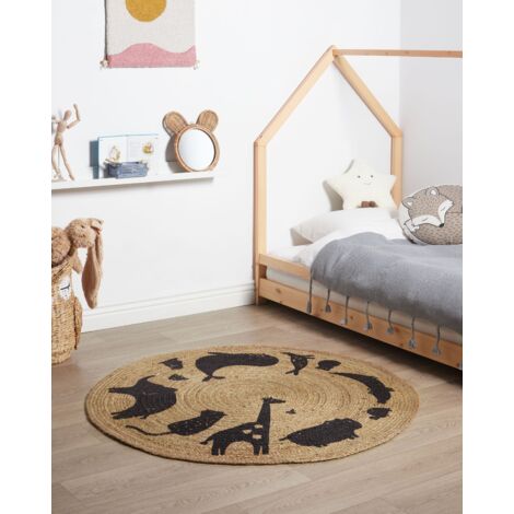 Lily Et Ses Amis Tapis De Sol Rond Captain America - Matelas D'Escalade Et Coussin Décoratif 100cm