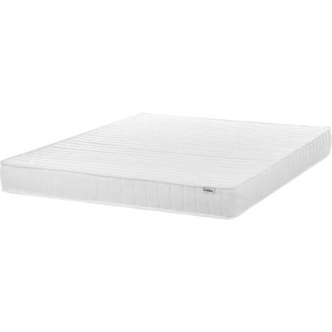 Matelas Double à Ressorts Ensachés 7 Zones Ferme 160 x 200 cm Misty (1/5)