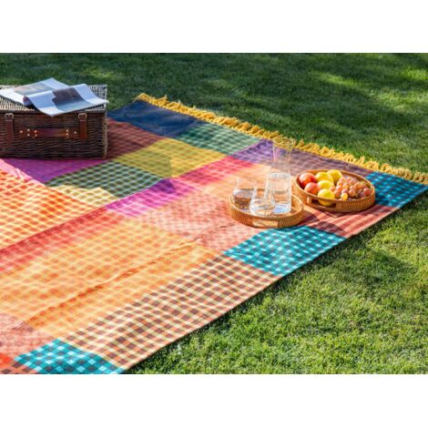 Couverture de pique-nique à carreaux extra large, épaisse, imperméable