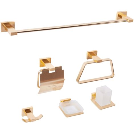 LUXESIT Ensemble de quincaillerie de salle de bain 4 pièces