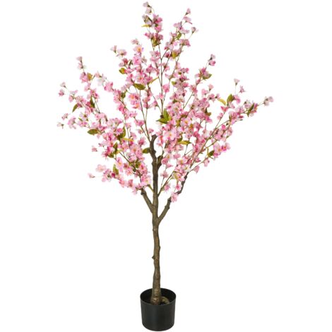 Cerisier En Fleurs Artificiel 180 Cm Réaliste Avec Pot - Décoration Maison Bureau Mariage