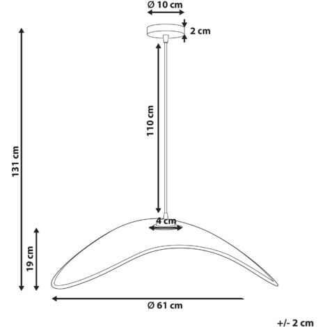 Lampadaire réglable avec abat-jour naturel - Bask