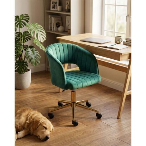 Chaise cuir marron et pieds métal noir Moundir - Lot de 4 | Leroy Merlin