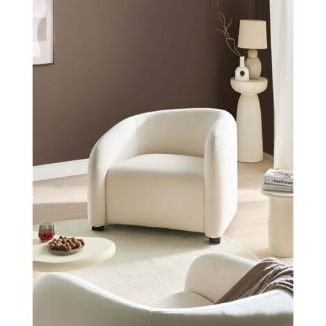 Fauteuil Salon Moderne Pivotant Abician En Velours Champagne - Accoudoirs Rembourrés, Coussin Ajustable, Charge 136kg - Parfait Chambre & Coin Lecture