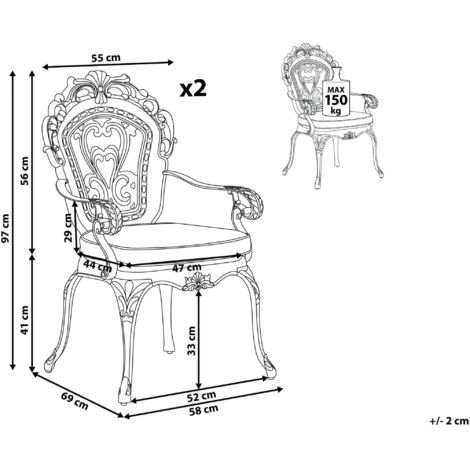 Kit De Poteau De Ligne En Aluminium Deckorators - Fini Marron Vieilli - 2-1/2 X 2-1/2 X 39 Pouces (Modèle 389341)