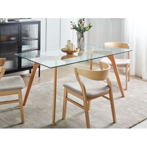 Table Basse Relevable Blanc Avec éclairage, Plateau En Verre Et Pieds En Acrylique En Bois Pour Salon 98701569