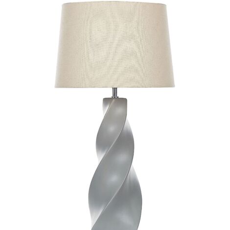 Lampe De Table Moderne - Base Céramique Rouge, Abat-jour Verre Dépoli, éclairage Doux Pour Salon Ou Bureau - 3