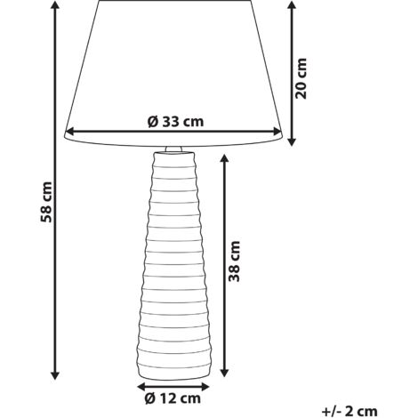 NUOBESTY Abat-jour En Lin Carré E27 - Écran De Lampe De Table Et Plafond En Tissu, Style Élégant