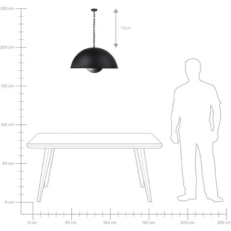 Lampe esthétique sur pied - LED - 40 W - 3000-6000 K - réglable en hauteur  - noir