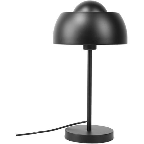 Lampe de table sans fil led standy mini dark noir acier h25cm LUMISKY  STANDY MINI Dark Pas Cher 