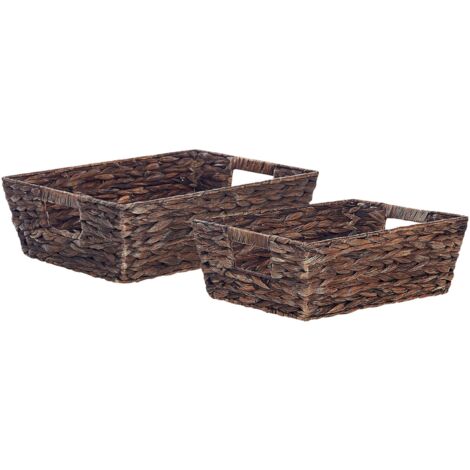 Boîtes De Rangement Enfant Lot De 3 - Motif Dinosaures Boho - 30x30x30 Cm - Pliables Pour Étagères, Kallax - Organisation Jouets