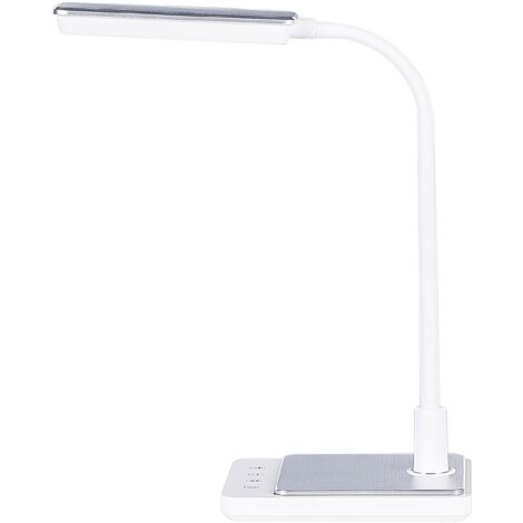 WE - lampe de bureau sans fil - rechargeable - écran LCD - blanc Pas Cher
