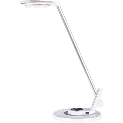 Lampe de bureau ajustable blanche vintage 45 cm