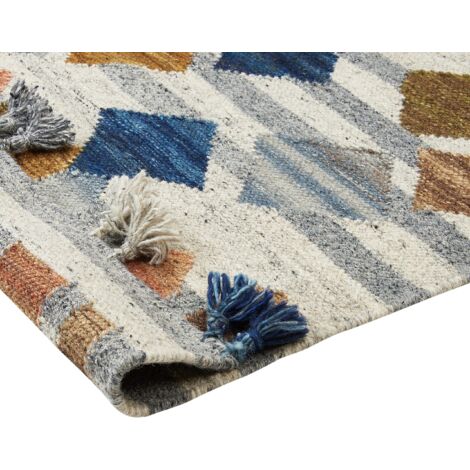 Tapis Kilim pure laine 212x152cm | Tapis Kilim | Tapis d'Orient | Carpet Palace