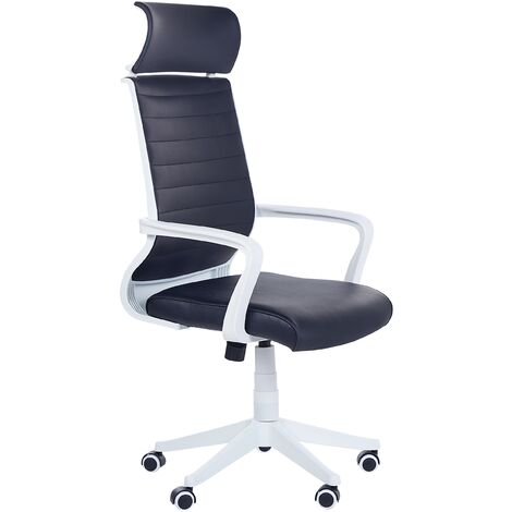 Chaise de bureau SONGMICS fauteuil de chef 150 kg bureau de jeu chaise de  course fauteuil pivotant 6955880323333
