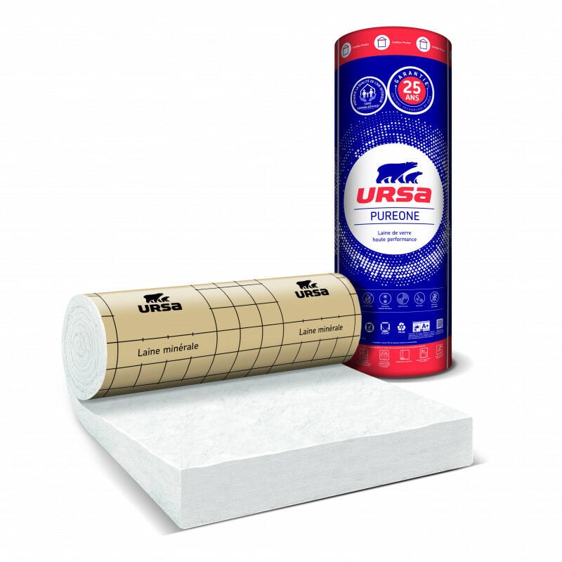 URSA PURE 38 RP  Ep.300mm 1,2mx2,7m  R8.00 - paquet(s) de 3,24 m²