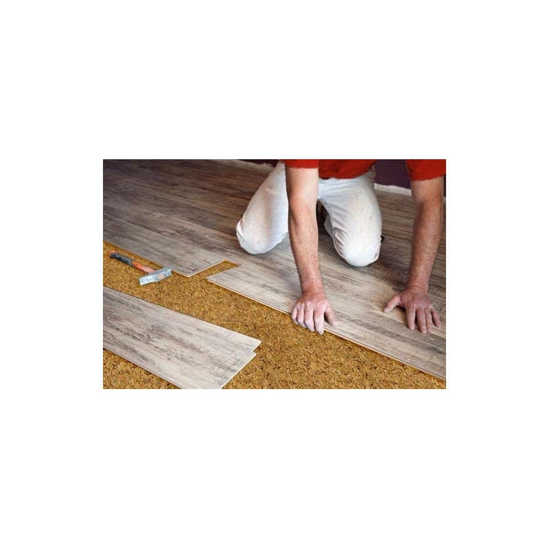 Rouleau Liège naturel 1m x 5m ép.2mm (5m²) - rouleau(x) de 5m²