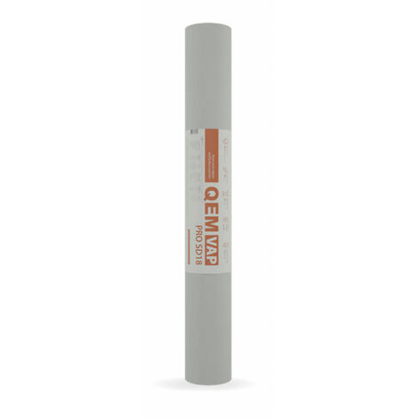 Ecran Pare Vapeur actif à deux couches QEMVAP PRO SD18 Long 50m (75m²) CE