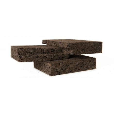 Panneau isolant liège expansé ACERMI Bords mi-bois Ep. 110Mm, 50X100cm R : 2,75 - paquet(s) de 1 m²