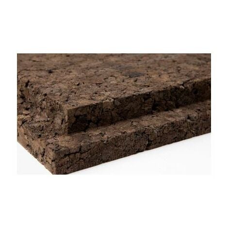 Panneau isolant liège expansé ACERMI Bords mi-bois Ep. 110Mm, 50X100cm R : 2,75 - paquet(s) de 1 m²