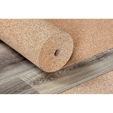 Rouleau de liège naturel Ep. 2mm Larg. 100Cm Long. 10M