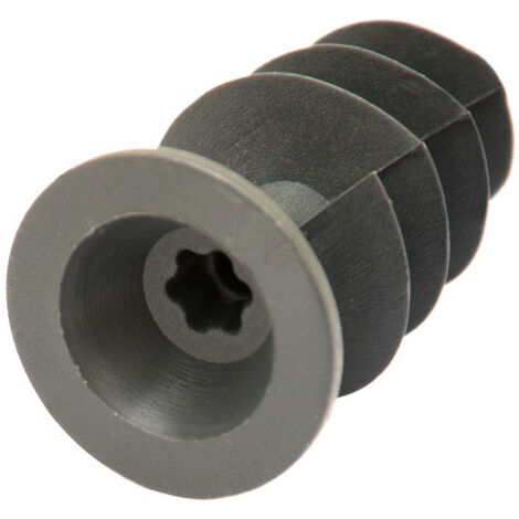 QEM – Lot de 100 vis noires 55mm pour membranes de fondation – Fixation pour béton armé – Vissage rapide en série (1/5)