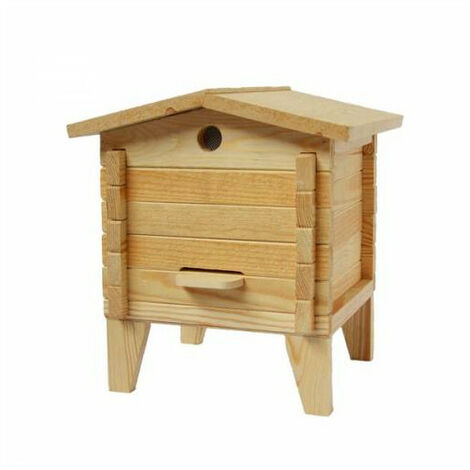 Ruche Classique 37 cm en bois 5 cadres