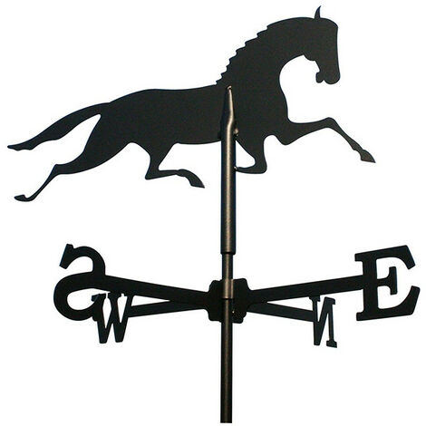 Girouette Cheval en fer forgé petit modèle