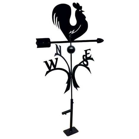Girouette Coq à roulements à billes + support Universel