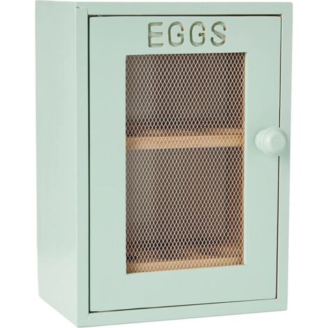 Boite à oeufs en bois naturel jusqu'à 12 œufs – Dimensions 25x18x13.2 cm – Évite le plastique – Design élégant pour cuisine