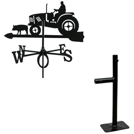 Girouette Fermier Grand Modèle + Support Universel
