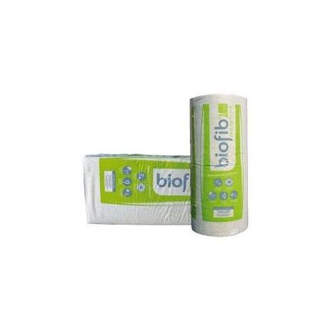 Panneau isolant BIOFIB CHANVRE Ep.140mm 1,20x0,6m  R3,50 NOUVEAU FORMAT - paquet(s) de 2,88 m²