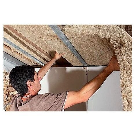Panneau isolant BIOFIB CHANVRE Ep.100mm 1,20x0,6m  R2,5 NOUVEAU FORMAT - paquet(s) de 4,32 m²