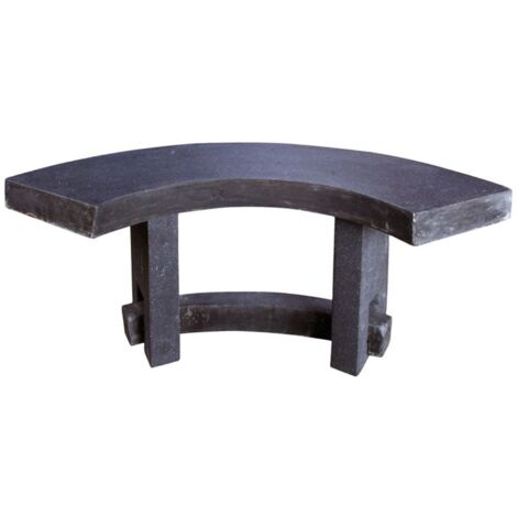 Esschert Design – Banc de jardin pour bol à feu – Structure robuste en acier – Résistant aux intempéries – 3 places – Design moderne